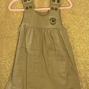 3T Bundle of 3: Primrose Tan x2 and Navy x1 Jumper Dress with Pockets